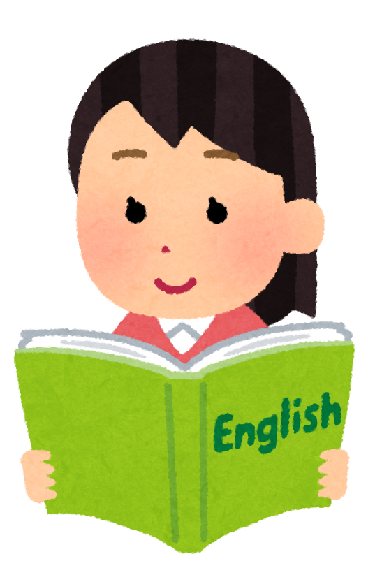 英語の勉強をする女の子